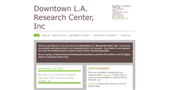 Desktop Screenshot of dtlaresearch.com