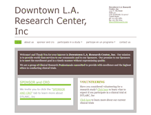 Tablet Screenshot of dtlaresearch.com